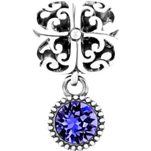 Brighton Amethyst Bijou Charm w / Brighton Pouch • NEW